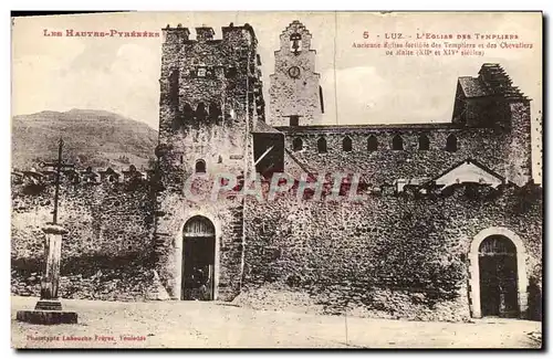 Cartes postales Luz L&#39eglise des templiers