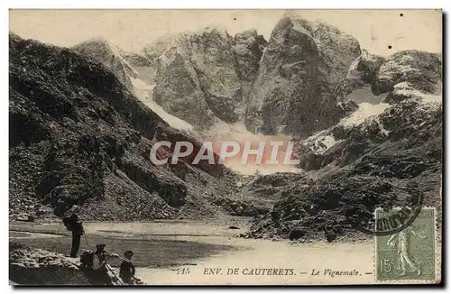 Ansichtskarte AK Environs de Cauterets Le Vignemale