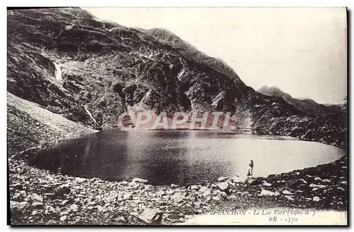 Ansichtskarte AK Environs de Luchon Le lac vert