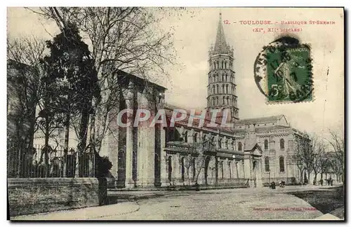 Cartes postales Toulouse Basilique St Sernin