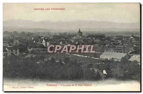 Cartes postales Tarbes Vue Prise de la Tour Massey