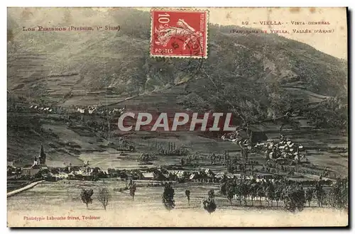 Cartes postales Viella Vista General Vallee d&#39Aran