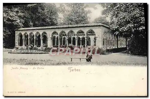 Cartes postales Tarbes Jardin Massey Le Cloitre