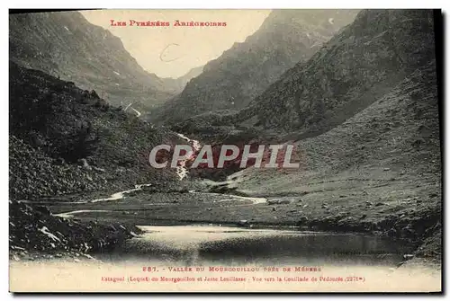 Cartes postales Vallee Du Mourgouillou Pres De Merens Vue vers la Couillade de Peroudes