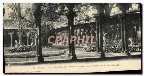 Cartes postales.Toulouse Le Musee Grand Cloitre des Augustins