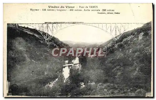 Ansichtskarte AK Viaduc de Vaur Pont de Tanus