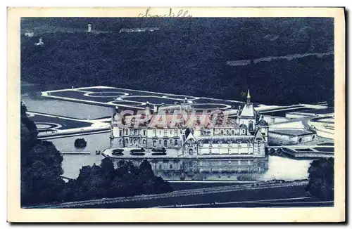 Cartes postales Chateau de Chantilly Vue d'ensemble