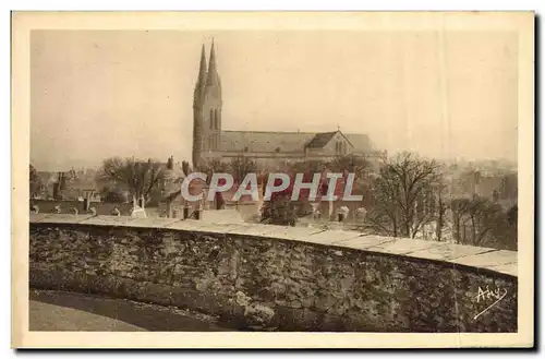 Cartes postales Angers La Cathedrale Vue Prise Du Chateau