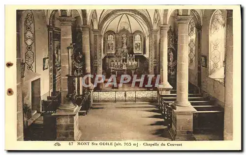 Cartes postales Mont Ste Odile Chapelle Du Couvent