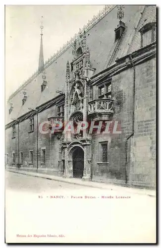 Cartes postales Nancy Palais Ducal Musee Lorrain