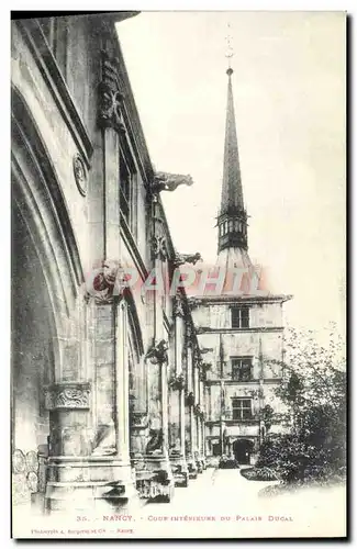 Cartes postales Nancy Cour Interieure Du Palais Ducal