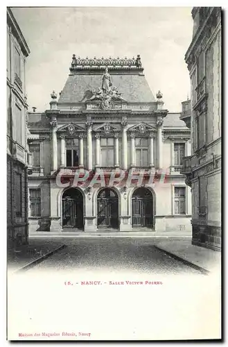 Cartes postales Nancy Salle Victor Poirel