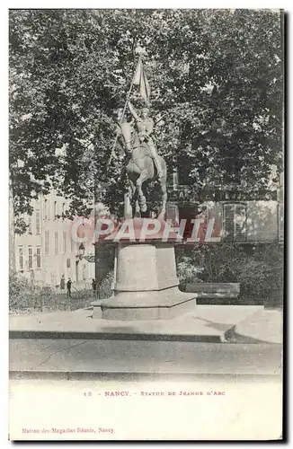 Cartes postales Nancy Statue De Jeanne d&#39Arc