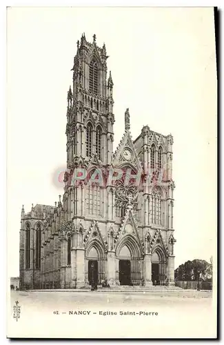 Cartes postales Nancy Eglise Saint Pierre