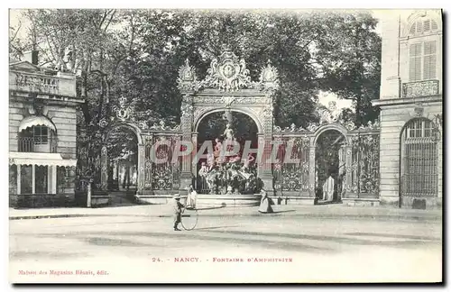 Cartes postales Nancy Fontaine d'Amphitrite