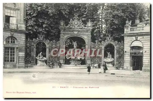 Cartes postales Nancy Fontaine De Neptune