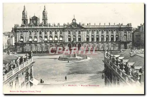 Cartes postales Nancy Place Stanislas