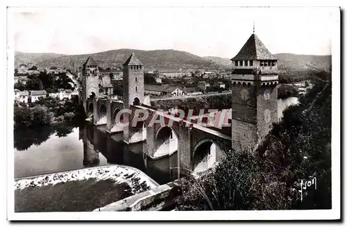Cartes postales moderne Cahors Le Pont Valentre Et Le Lot