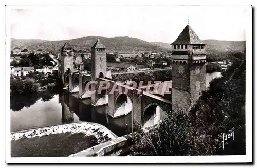 Moderne Karte Cahors Le Pont Valentre Et Le Lot