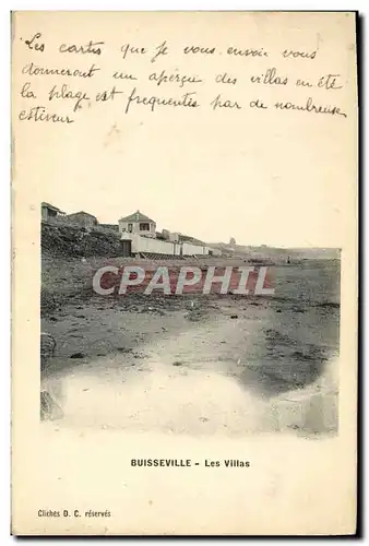 Cartes postales Buisseville Les Villas