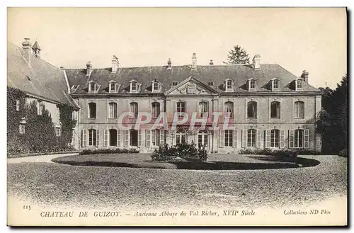 Cartes postales Chateau De Guizot Ancienne Abbaye Du Val Richer