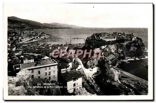 Cartes postales Monaco Vue Generale De La Principaute