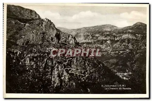 Cartes postales Gourdon Le Chemin Du Paradis