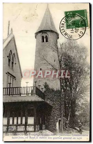 Cartes postales Nancy La Tour De La Commanderie Ancienne Commanderie Saint Jean