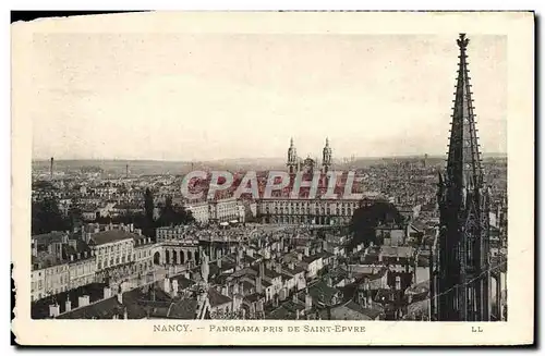 Cartes postales Nancy Panorama Pris De Saint Epvre