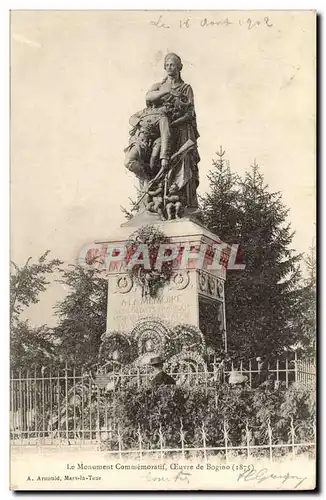 Ansichtskarte AK Le Monument Commemoratif Oeuvre De Bogino Mars la Tour