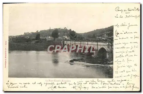 Cartes postales Le Pont Canal A Liverdun