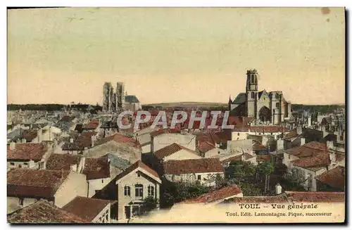 Cartes postales Toul Vue Generale