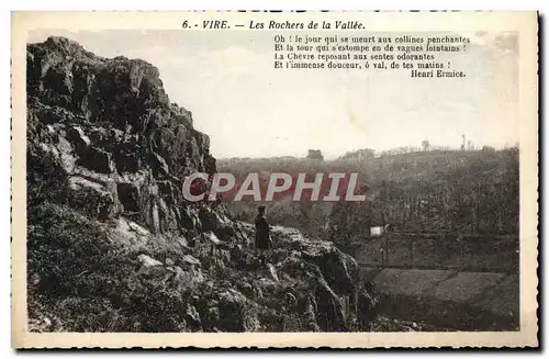 Cartes postales Vire Les Rochers De La Vallee