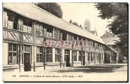 Cartes postales Rouen L&#39Altre De Sanint Maclou 16eme