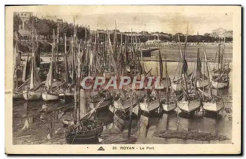 Cartes postales Royan Le Port Bateaux