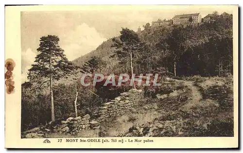 Cartes postales Mont Ste Odile Le Mur Paien