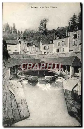 Ansichtskarte AK Tonnerre Rue Dionne Lavoir