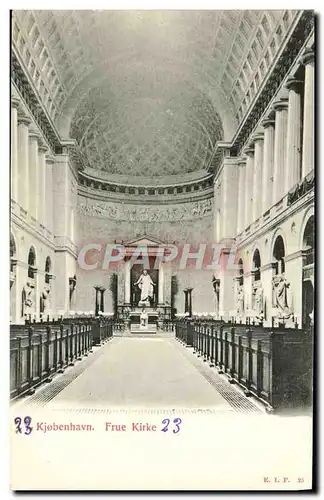 Cartes postales Kjobenhavn Frue Kirke