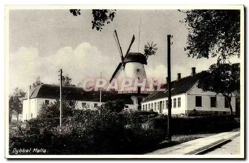 Cartes postales Dybbol Molle Moulin a vent