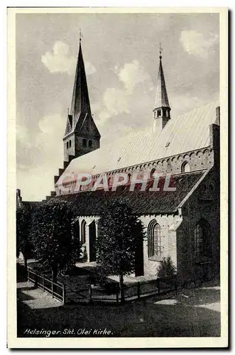 Cartes postales Helsingor Skt Olai Kirke