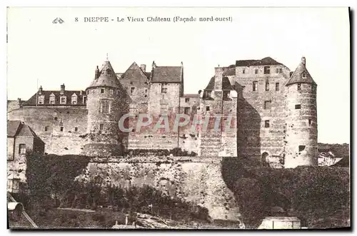 Cartes postales Dieppe Le Vieux Chateau