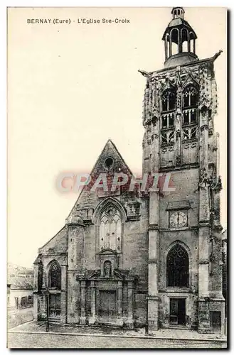 Cartes postales Bernay L&#39Eglise Ste Croix