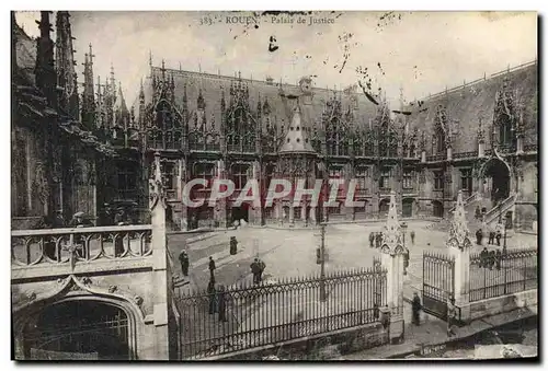 Cartes postales Rouen Palais de Justice