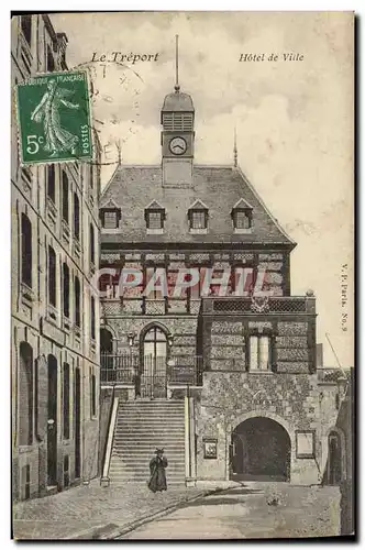 Cartes postales Le Treport Hotel de Ville