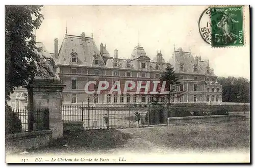 Cartes postales Eu Le Chateu du Comte de Paris