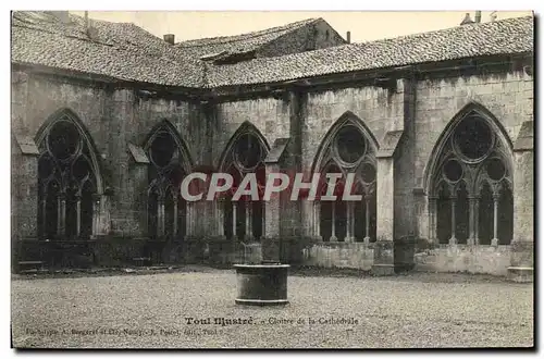 Cartes postales Toul Illustre Cloitre de la Cathedrale