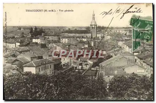 Cartes postales Thiaucourt Vue Generale