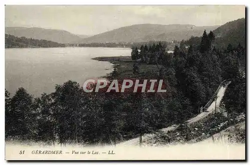 Cartes postales Gerardmer Vue sur le Lac