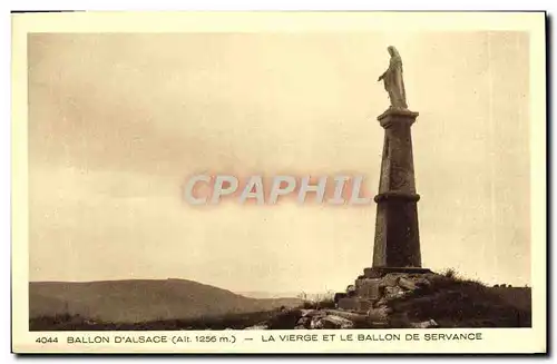 Cartes postales Ballon D'alsace La vierge et le Ballon De servance
