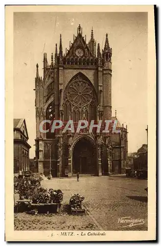Cartes postales Metz La Cathedrale